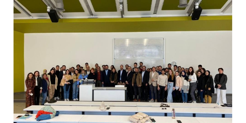 MİB yönetimi, Marmara Üniversitesi öğrencileriyle bir araya geldi