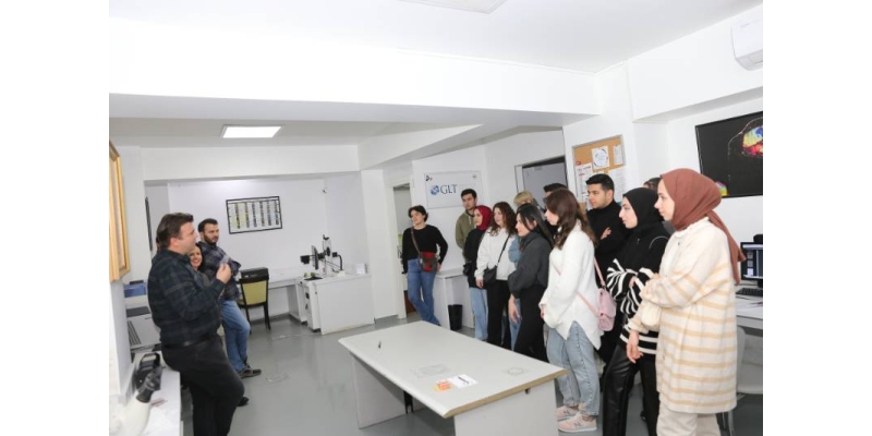 Marmara kuyumculuk öğrencileri, GLT’yi ziyaret etti