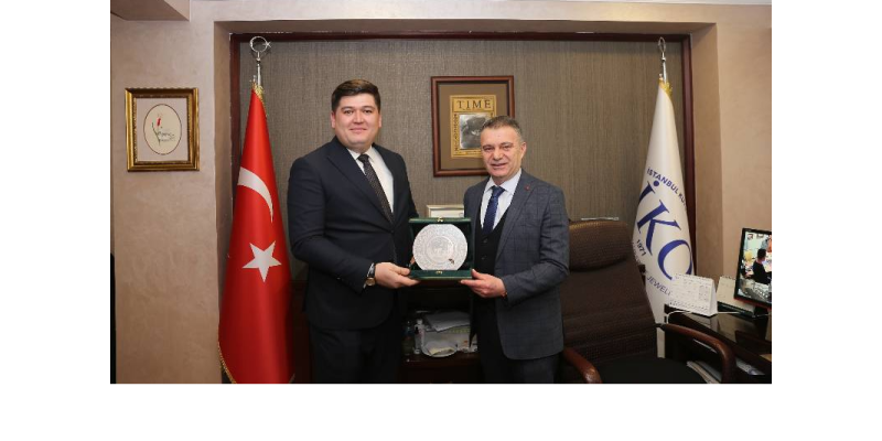Özbek Heyeti, İKO Başkanı Atayık’ı ziyaret etti