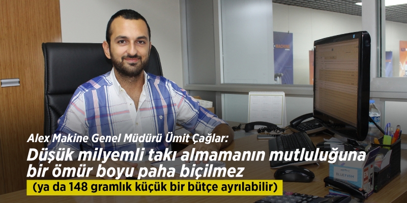 Artık her atölyenin ve her perakende kuyumcusunun ayarevi var