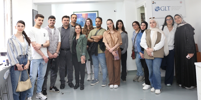 Altınbaş Üniversitesi Gemoloji Bölümü öğrencileri, GLT Laboratuvarı’nı gezdi